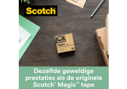 Plakband Scotch Magic 900 19mmx30m onzichtbaar mat