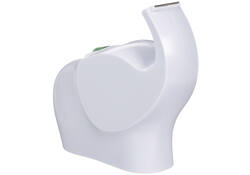 Plakbandhouder Scotch C43 olifant wit + 1 rol magic tape 19mmx8.89m
