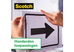 Plakband Scotch Magic 810 19mmx33m onzichtbaar mat