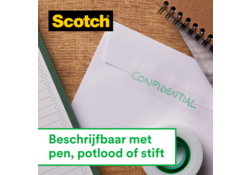 Plakband Scotch Magic 810 19mmx33m onzichtbaar mat