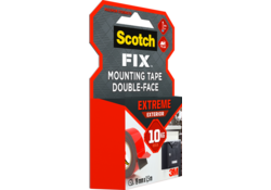 Plakband Scotch Extreme Exterior 19mm x 1,5m dubbelzijdig