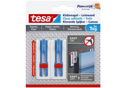 Klevende spijker tesa® canvas- behang en pleisterwerk 1kg wit