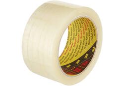 Verpakkingstape Scotch 371 50mmx66m transparant PP