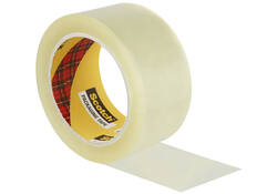 Verpakkingstape Scotch Heavy 50mmx66m transparant 6 rollen