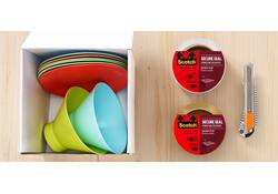 Verpakkingstape Scotch Secure Seal 50mmx50m transparant