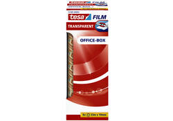Plakband tesafilm® 33mx19mm transparant 8 rollen