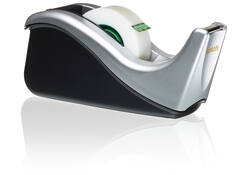 Plakbandhouder Scotch C60 zilver + 1rol magic tape 19mmx33m