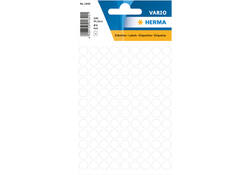 Etiket HERMA 1840 rond 8mm wit 540stuks