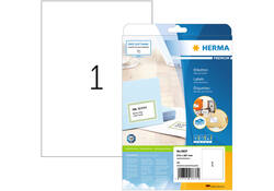 Etiket HERMA 8637 210x297mm A4 premium wit 10stuks