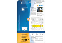 Etiket HERMA 9535 210x148mm weerbestendig wit 20stuks