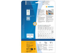 Etiket HERMA Power 10911 210x297mm wit 25stuks