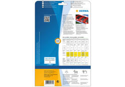 Etiket HERMA 4575 99.1x67.7mm folie wit 160stuks