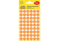 Etiket Avery Zweckform 3148 rond 12mm lichtoranje 270 stuks