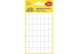 Etiket Avery Zweckform 3072 16x9mm wit 294stuks