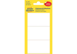 Etiket Avery Zweckform 3084 66x38mm wit 18stuks