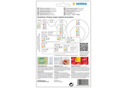 Etiket HERMA 2455 25x40mm groen 512stuks