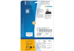 Etiket HERMA 8895 210x297mm A4 glossy wit 10stuks