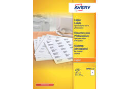 Etiket Avery DP001 210x297 wit 100 stuks