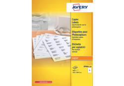 Etiket Avery DP004-100 105x149mm wit 400stuks