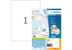 Etiket HERMA 4428 210x297mm A4 premium wit 100stuks