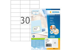 Etiket HERMA 4456 70x29.7mm premium wit 3000stuks