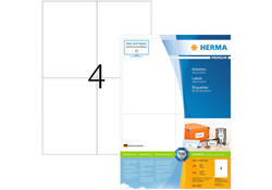 Etiket HERMA 4627 105x148mm A6 premium wit 800stuks