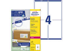 Etiket Avery L7169-100 99.1x139mm 400stuks wit