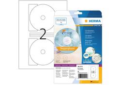 Etiket HERMA 5115 CD 116mm wit 50 stuks
