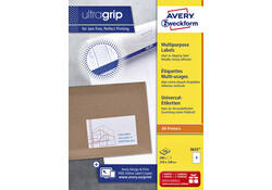Etiket Avery Zweckform 3655 210x148mm A5 wit 200stuks