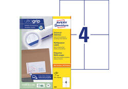 Etiket Avery Zweckform 3483 105x148mm A6 wit 400stuks