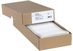 Etiket HERMA 8163 101.6x48.4mm 1-baans wit 2000stuks