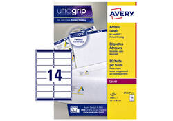 Etiket Avery L7163-250 99.1x38.1mm wit 3500stuks
