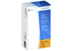Frankeeretiket HERMA 4322 enkel 163x44mm 500stuks