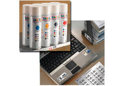 Etiket Avery L6008-20 25.4x10mm zilver 3780stuks