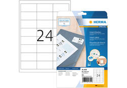 Etiket HERMA 4820 66x33.8mm wit 600stuks
