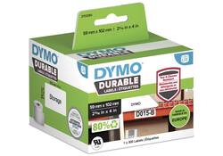 Etiket Dymo LabelWriter industrieel 59x102mm 1 rol á 300 stuks wit