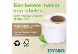 Etiket Dymo LabelWriter naamkaart 41x89mm 1 rol á 300 stuks wit