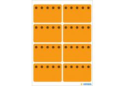 Etiket HERMA 3774 26x40mm diepvries oranje 48stuks