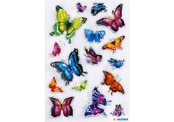Etiket HERMA 15515 vlinder 3D vleugeleffect