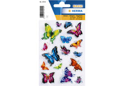 Etiket HERMA 15515 vlinder 3D vleugeleffect