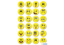 Etiket HERMA 3657 smiley met wiebeleffect
