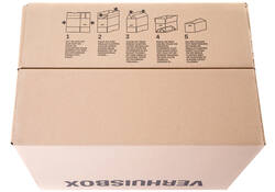 Verhuisdoos IEZZY 480x320x360mm bruin 3mm