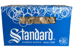 Elastiek Standard Rubber Bands 18 80x1.5mm 500gr 1660 stuks bruin