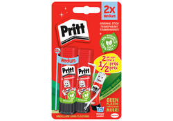 Lijmstift Pritt 22gr op blister à 2 stuks