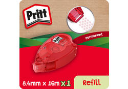 Lijmroller Pritt Compact permanent op blister