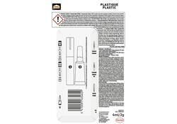 Secondenlijm Pattex all plastic tube 2 gram op blister