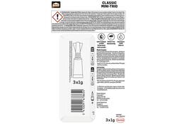 Secondelijm Pattex Classic mini trio tube 3x1gram op blister