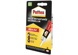 Secondelijm Pattex ultra gel tube 3gram op blister