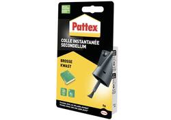 Secondelijm Pattex met kwast flacon 5gram op blister