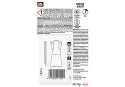 Secondelijm Pattex met kwast flacon 5gram op blister